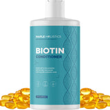 Biotin Conditioner for Thinning Hair - Volumizing Conditioner for Fine Thin & Weak Hair - Sulfate Paraben & Silicone Free with N