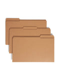 Smead File Folder, Reinforced 1/3Cut Tab, Legal Size, Kraft, 100 per Box (15734)