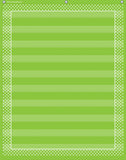 LIME POLKA DOTS 10 POCKET CHART