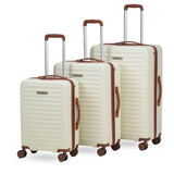 Assembly Stark Trolley Bag Set Of 3 20, 24, 28 Inch (55, 65 & 75Cm) Hard Shell Polycarbonate Luggage Set With Tsa Lock 8 Spinner