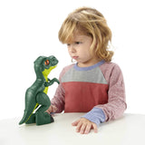 Fisher-Price Imaginext Jurassic World Dinosaur Toy T. Rex Xl Poseable Figure, 9.5 Inches Tall, Pretend Play Preschool Kids Ages