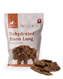 BARK'N BIG Bison Dog Treats - Single Ingredient Lung Dog Treats - Made & Sourced in USA - Dehydrated Bison, High Protein, Low Fa