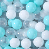 STARBOLO Ball Pit Balls Pack of 200 - BPA&Phthalate Free Non-Toxic Crush Proof Play Pit Soft Plastic Ball for 1 2 3 4 5 Years Ol