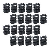 Antrader 20 Sets 2x3 FC-6P 2.54mm Dual Rows IDC Sockets Female Connector for Flat Ribbon Cable