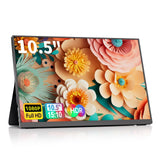 ALOLG Portable Monitor 17.3 Inch with 144HZ FHD 1080P Display,USB-C and HDMI Inputs, Ultra-Slim IPS Panel with HDR and Premium S