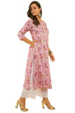 Soch Women'S Rayon Floral Regular Kurta (Cws4Ku60461C_Pink_S)