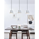 Elegant Lighting Living District Indoor Modern Home Decorative Bright Ceiling Nota 3 Light Chrome Pendant