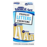 ArtSkills Letter Stencils in 3 sizes, for Signs School Craft Supplies, Packaging May Vary
