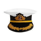 Marinersapp Peak Cap | Free Size Caps For Men & Women | Uniform Accessory | Durable & Lightweight Comfortable Cap For Ship | Hat