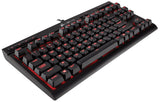 Corsair K63 Compact Mechanical Gaming Keyboard Backlit Red LED Linear & Quiet Cherry MX Red, CH9115020NA