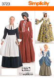 Simplicity Historical Dresses Sewing Pattern Costumes for Women by Andrea Schewe, Sizes 1416182022