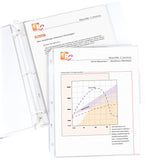C-Line Top Loading Standard Weight Poly Sheet Protectors, Clear, 8.5 X 11 Inches, 10 Per Pack, Set Of 24 Packs (05017-24)
