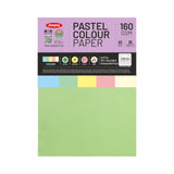 Anupam A3 Pastel Colour Loose Paper 160Gsm 5 Colors Paper For Arts, Crafts, Quilling, Origami