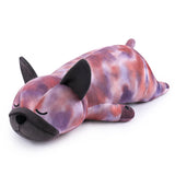 30'' Giant French Bulldog Plush Stuffed Animal- Leopard Pattern French Bulldog Dog Plush Pillow Plushies, Large Sleeping French