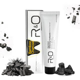 R&O Ageratum Whitening Toothpaste with Bamboo Charcoal, 3.53 oz - Great for Teeth Whitening, Reduces Plaque, Removes Stubborn St