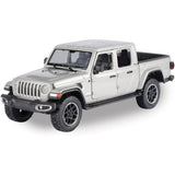 Motormax Toy 2021 Gladiator Overland (Closed Top) Pickup Truck Silver Metallic 124127 Diecast Model Car by Motormax 79365