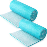 Tudomro 2 Roll 90 Inch Air Vent Filters Material Vent Filters Plus for Air Conditioner Register Pads Cut to Replacement Floor fo
