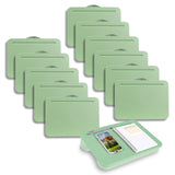 LAPGEAR Compact Lap Desk - Fits up to 15 Inch Laptops - Pack of 12 - Sage Green - Style No. 43021