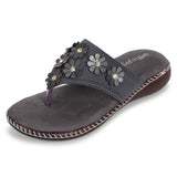 Ortho Joy Doctor Fancy Footwear For Women || Orthopedic Women'S Fancy Slipper/Sandal For Women,Grey,7,B0CS3CTWQ7