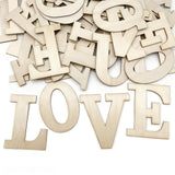 Wooden Letters for Crafts, 5 Inch Unfinished Capital Wooden Alphabet Letters&Numbers Wood Letters for DIY Painting Arts Home Dec