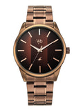 Fastrack Vyb Drift With Quartz Analog Brown Dial Brown Stainless Steel Strap Watch For Men - Fv30041Qm01W