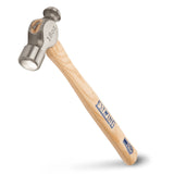 ESTWING Sure Strike Ball Peen Hammer 16 oz Metalworking Tool with Forged Steel Head & Hickory Wood Handle MRW16BP