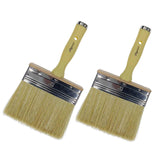 Magimate 5-Inch Shed & Fence Block Brush, Quick Stain & Paint Application for Decks, Fences, and Large Wall Surfaces, Threaded H