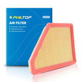 PHILTOP Engine Air Filter, Replacement for CA10465, Equinox 2.4L 2010-2017, Equinox 3.0L 2010-2012, Equinox 3.6L 2013-2017, Terr