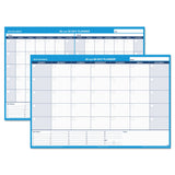 AAGPM3332830/60Day Undated Horizontal Erasable Wall Planner
