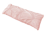 Sweet Jojo Designs Solid Color Blush Pink Shabby Chic Body Pillow Case Cover for Harper Collection (Pillow Not Included)