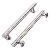 khtumeware 10 Pack 8 Inch(203mm) Polished Nickel Cabinet Pulls Kitchen Solid Heavy Duty Cabinet Pulls Kitchen Cabinet Hardware f