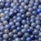 LAIDANLA Blue Aventurine 8mm Natural Stone Beads Round Loose Gemstone Stone Beads for DIY Bracelet Necklace Earrings Jewelry Mak