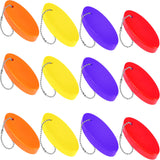 Floating Boating Key Chain Foam Rescue Tube Floating Keychain for Fishing Surfing Sailing Outdoor Sports (12)