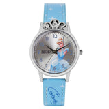 Zoop Disney Cinderella Analog Watch With Silver Dial & Blue Strap For Girls Kids, From House Of Titan - 26051Sl01