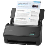 ScanSnap iX2400 High-Speed Simple One-Touch Button Color Document, Photo & Receipt Scanner with 100 Page Auto Document Feeder fo