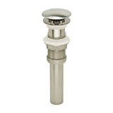 Deco Push Popup Drain Bn (Pack Of 1)