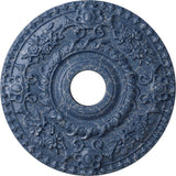 Ekena Millwork CM18ROAMC Rose Ceiling Medallion, Americana Crackle