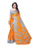 Satrani Womens Art Silk Saree (1790ST472_Orange)