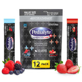 Pedialyte AdvancedCare Plus Electrolyte Powder, Has 33% More Electrolytes and PreActiv Prebiotics, Variety Pack: Berry Frost and