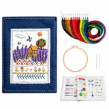 Zibuyu Diy Embroidery Stitch Learning Book Set For Beginners, Complete Diy Hand Embroidery Stitch Guide Book, Stitch Guide Book