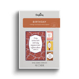 DaySpring - Birthday - Every Good Gift - 4 Animal Print Design Assortment with Scripture - 12 Happy Birthday Boxed Cards & Envel