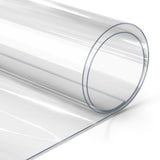 VViViD 20mil Premium Crystal Clear Multi-Purpose Heavy-Duty Vinyl Fabric Tablecloth Protective Cover (54in x 25ft)