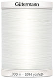 Gutermann SewAll Thread 1,094yd, Nu White