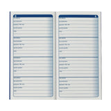 Adams Password Journal, 6 1/4 x 3 1/4, 48 Pages (24 Sheets)