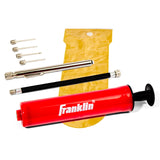 Franklin Sports Ball Pump Kit -7.4 - Perfect for Basketballs, Soccer Balls and More - Complete Hand Pump Kit with Needles, Flexi