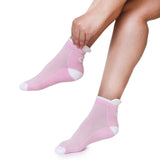 Xjarvis Mexico Women'S Ankle Socks - Half Terry Cushioned Sole Breathable Combed Cotton Odour-Free - For Running Gym Sports & Everyday Wear - Pack Of 3/6/9/12 (Blue Yellow Pink),Pack of 3,,B0CQ8LT9VN
