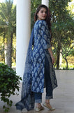 Anni Designer Women'S Rayon Straight Printed Kurta With Pant & Dupatta(Bulgeriya-Blue_5Xl_Blue_Xxxxx-Large),Blue,5XL,Rayon,Straight,Pants, Dupatta