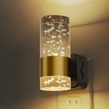 L LOHAS LED Night Lights Plug into Wall, Acrylic Night Light,Dimmable Nightlight with 0-100 LM Adjustable Brightness, 3000K Plug