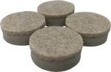Shepherd Hardware 9916 11/2Inch Heavy Duty Felt Gard SelfAdhesive Leveling Furniture Pads, 4Pack , Beige