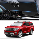 Windshield Sun Shade for Ford Expedititon 2018-2023 2024 2025 Sun Visor